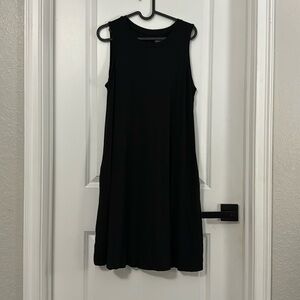 Black tank dress